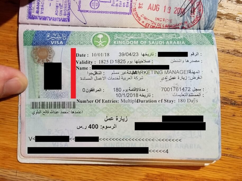 Application Process Of Saudi Visa For Australian Citizens