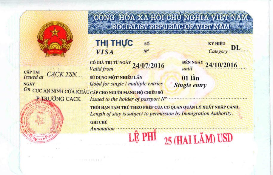 Vietnam Visa From United Kingdom And Canada: